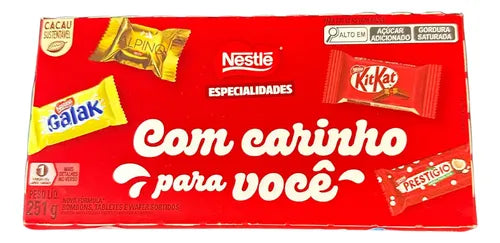 Caixa de bombom especialidades (Nestle)