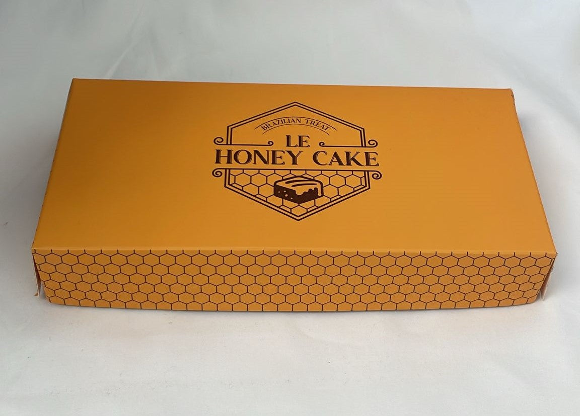 Caixa de Pão de Mel com Chocolate Belga - Congelado (Le Honey Cake)