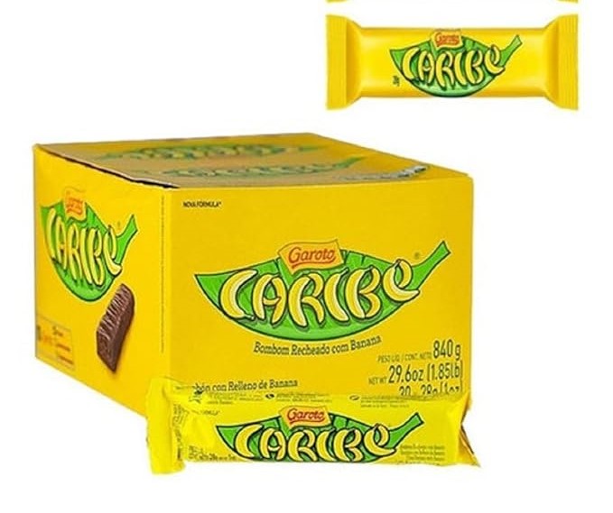Chocolate Caribe 28G (GAROTO)
