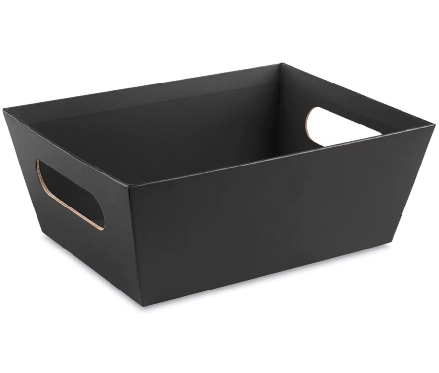 Cesta + embrulho + laço