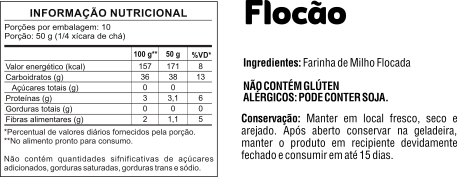 Flocão de Milho 500g (PINDUCA)