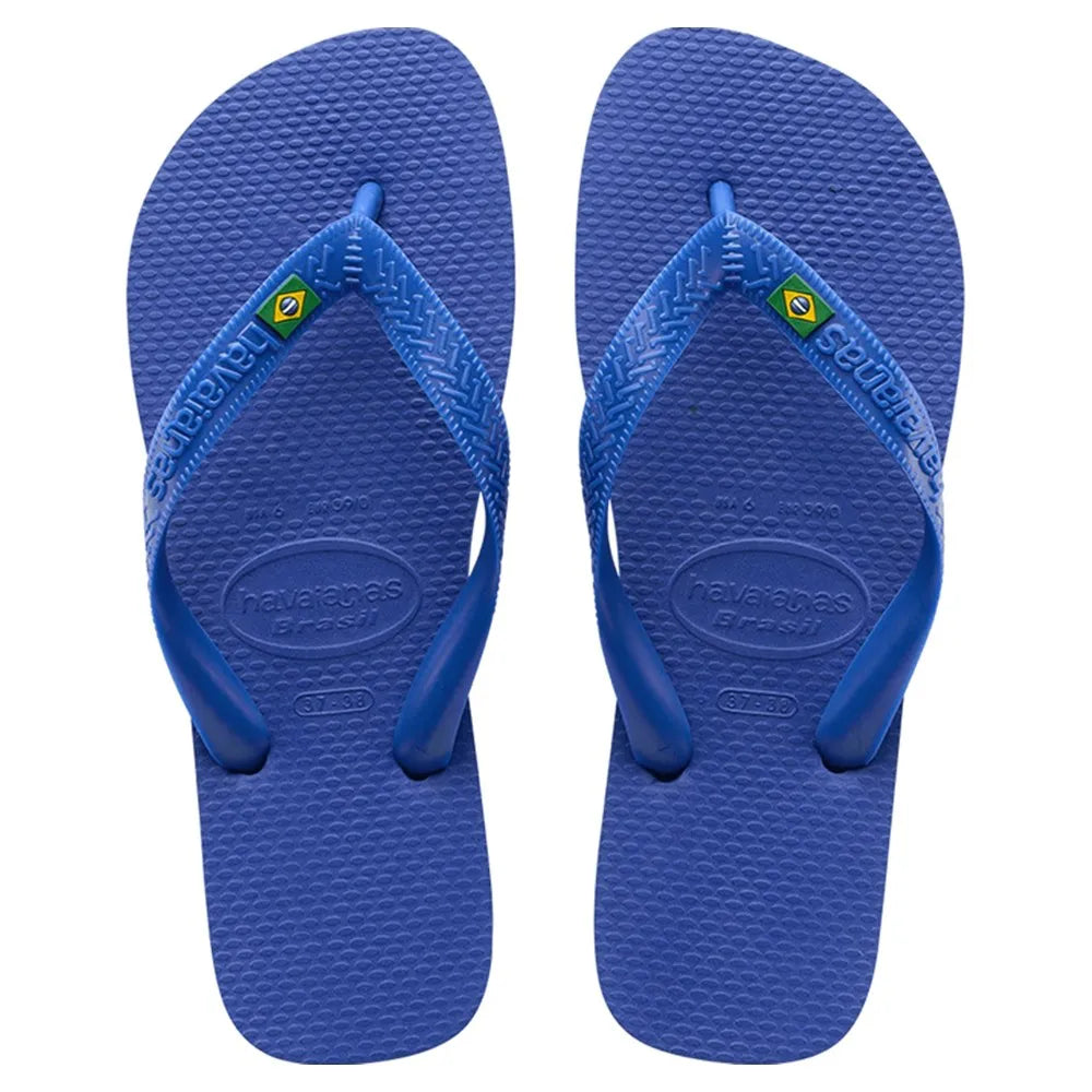Chinelo AZUL COM BANDEIRA BRASIL (HAVAIANAS)