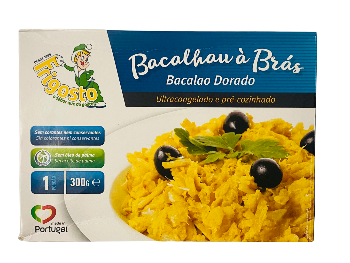 Prato Pronto de Bacalhau 380G (FRIGOSTO)