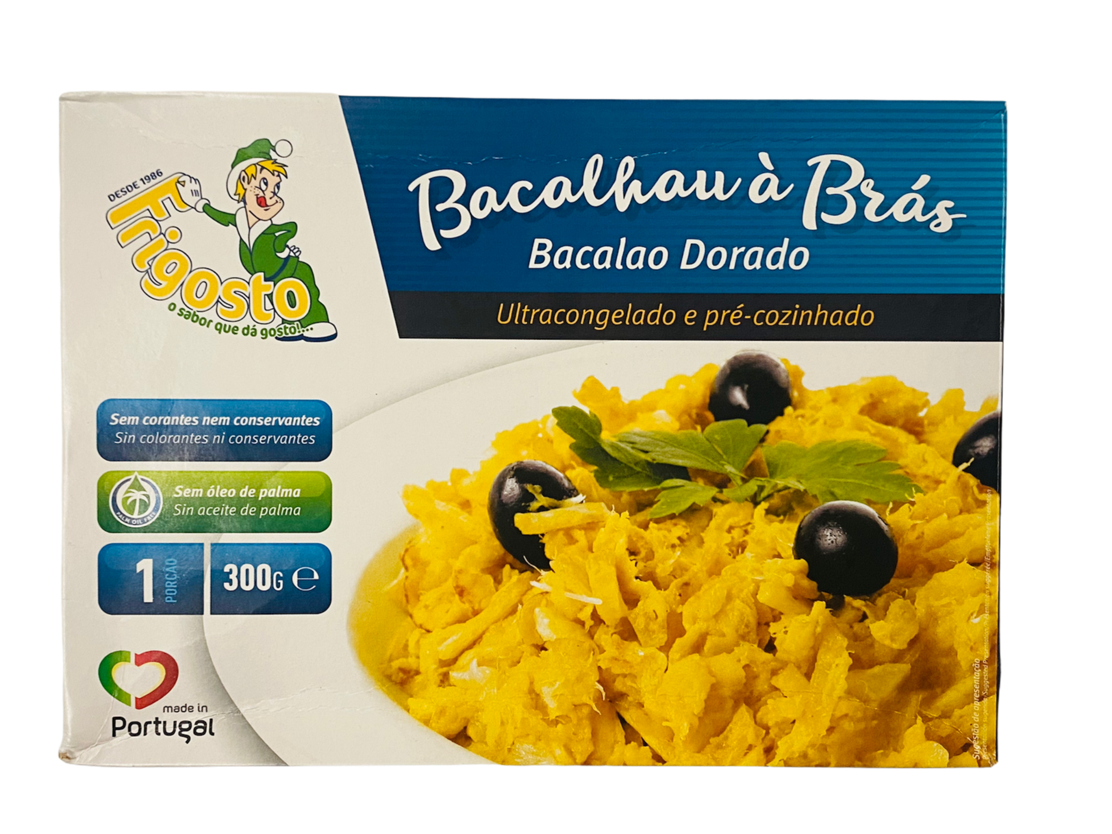 Prato Pronto de Bacalhau 380G (FRIGOSTO)
