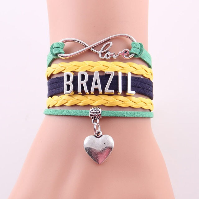 Pulseira Brasil / Brazil bracelete