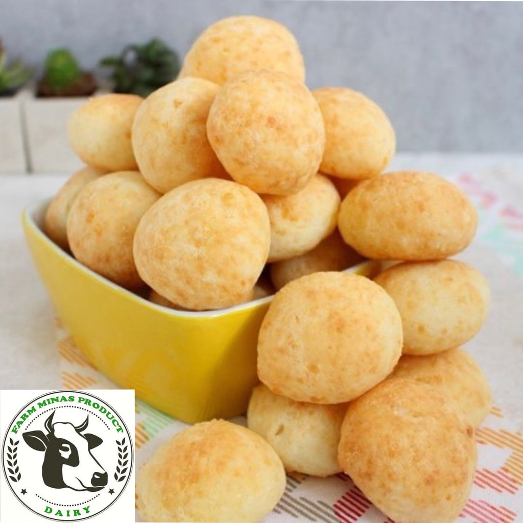 Pão de Queijo Congelado 1Kg (FARM MINAS)