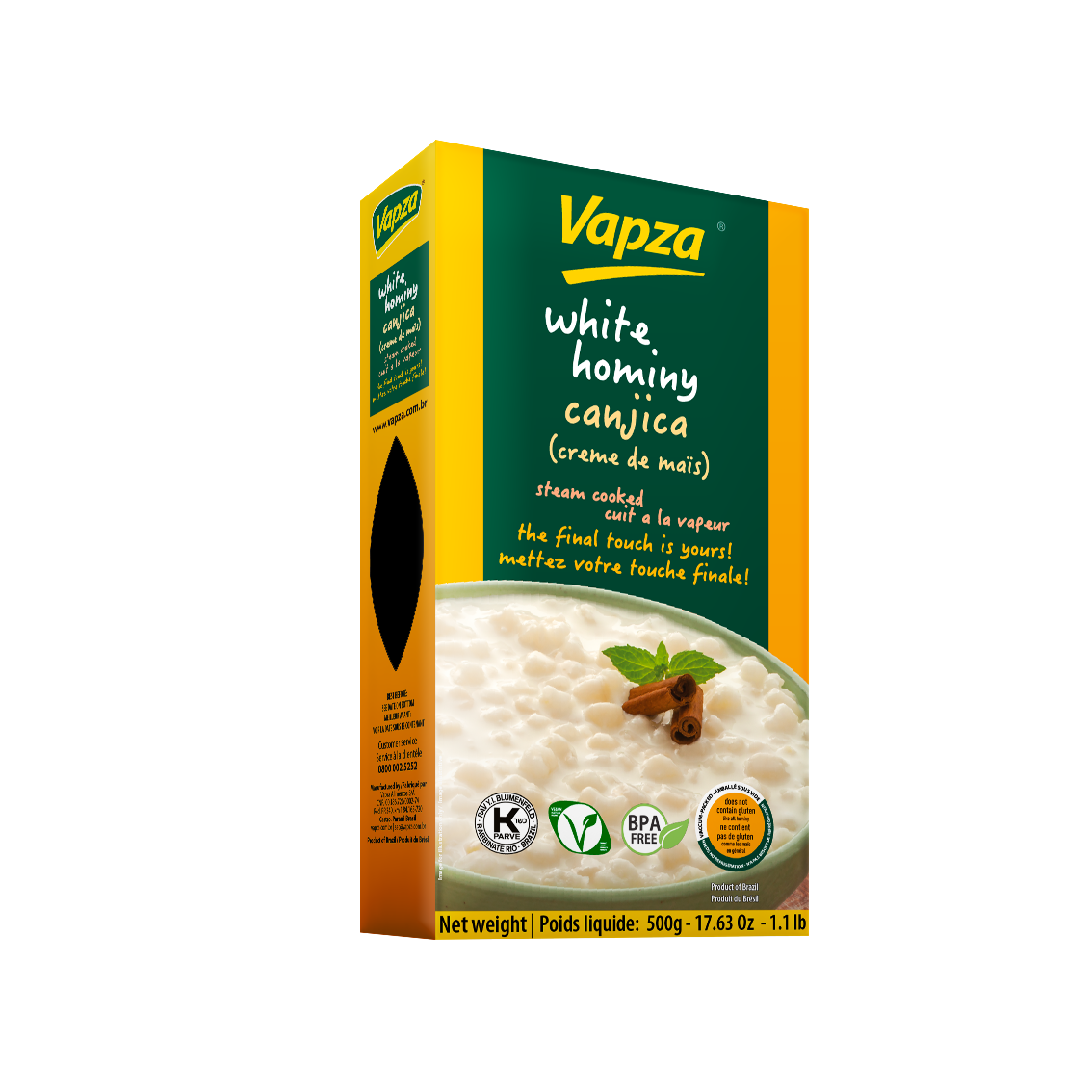 Canjica COZIDA/VÁCUO (VAPZA)