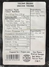 Linguiça de Porco Congelada (CASA MINEIRA)