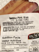 Costela de Porco Defumada (PAVÃO)