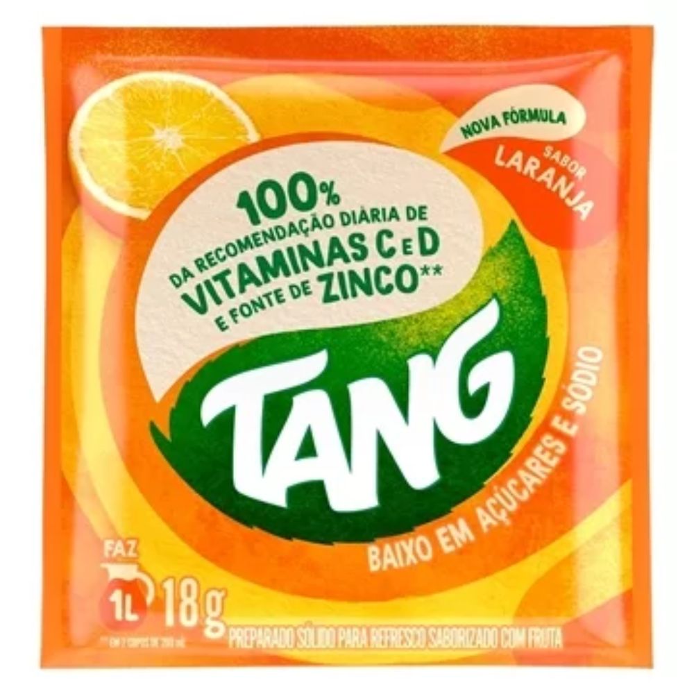 Sucos Tang Fonte de Zinco 18g (TANG)