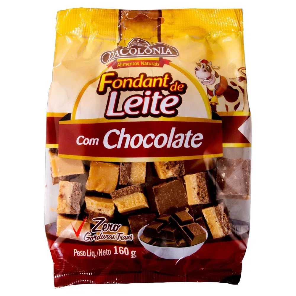 Fondant de Leite em Pedaços 160g (DA COLONIA)