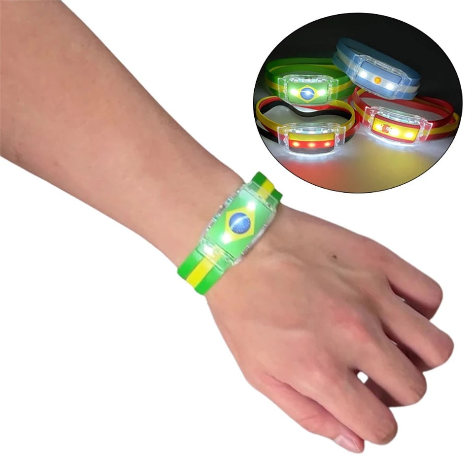 Pulseira Brasil com Luz