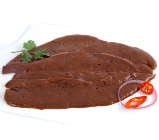 Bife de FÍGADO DE BOI CONGELADO/VÁCUO (BRAZILIAN MARKET) - 500g