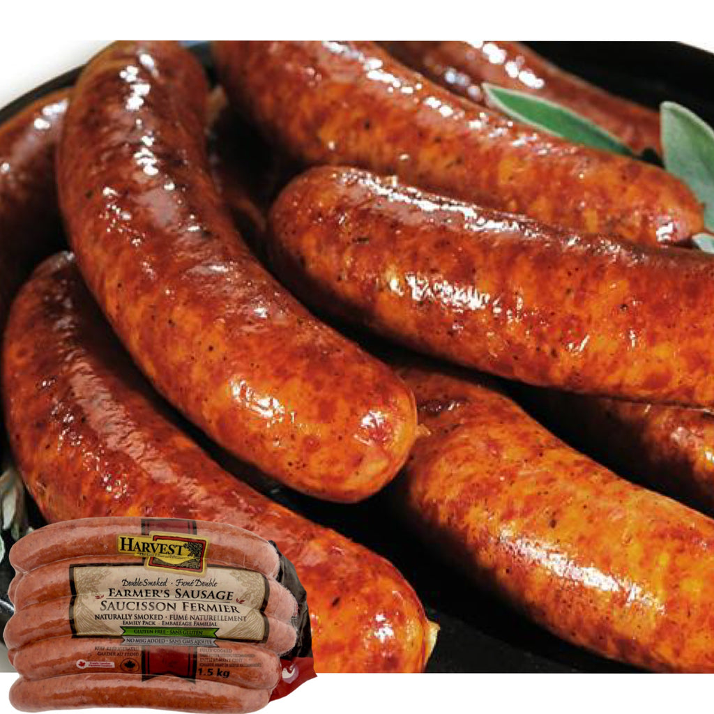 Linguiça defumada (tipo calabresa-1.5kg-HARVEST) B.B. : 23/June/25