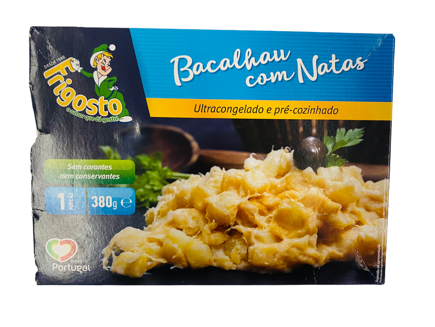 Prato Pronto de Bacalhau 380G (FRIGOSTO)