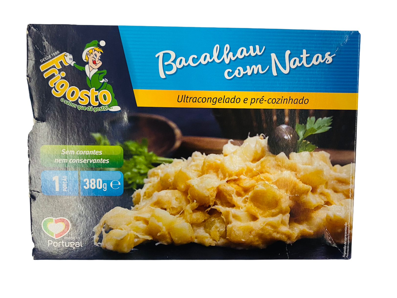 Prato Pronto de Bacalhau 380G (FRIGOSTO)