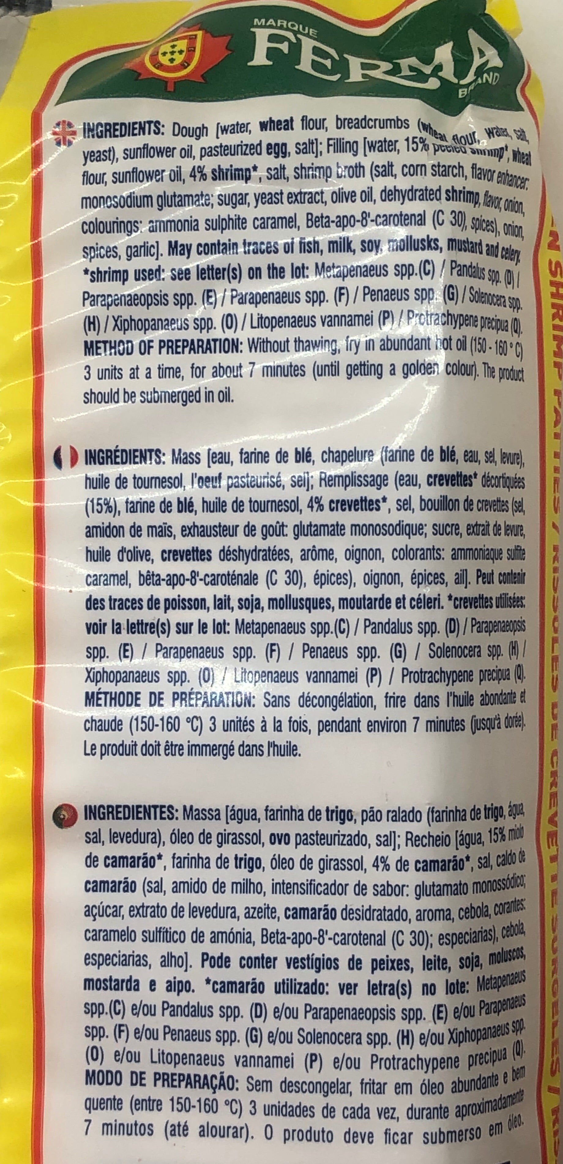 Risoles de Camarão (FERMA)
