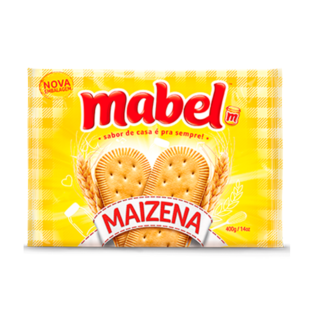 Biscoito MAISENA 400g (MABEL)