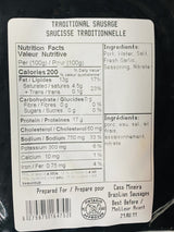 Linguiça de Porco Congelada (CASA MINEIRA)