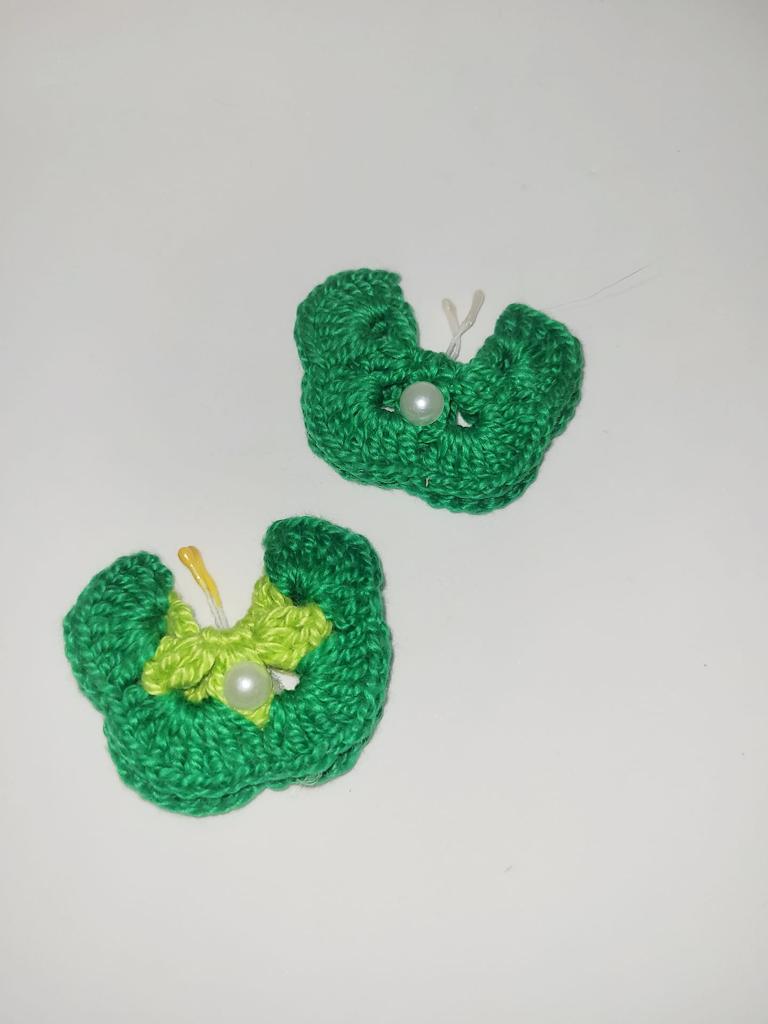 IMÃ de Geladeira De Croche