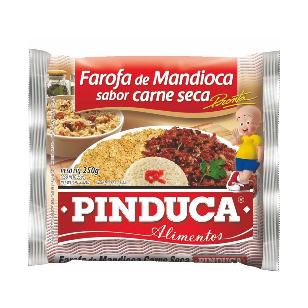 Farofa Temperada de Mandioca 250g (PINDUCA)