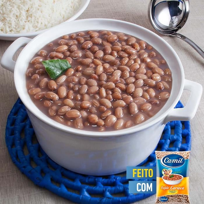 Feijão Carioca CRÚ 1kg (CAMIL)
