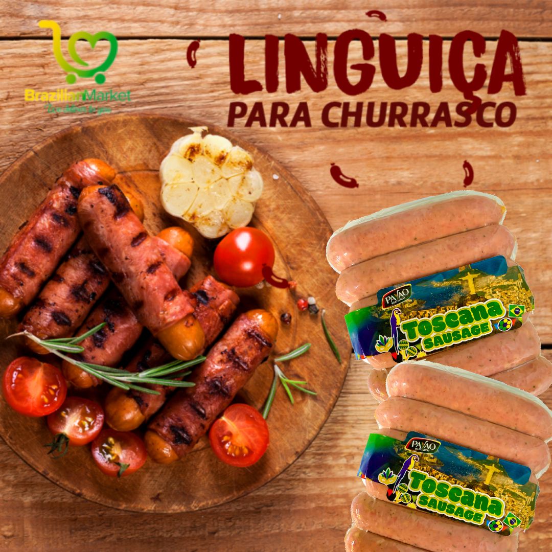 Linguiça de Porco TOSCANA VÁCUO (PAVÃO)