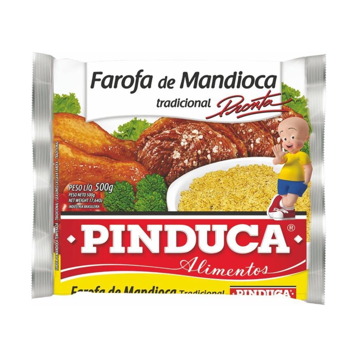 Farofa Temperada de Mandioca 250g (PINDUCA)