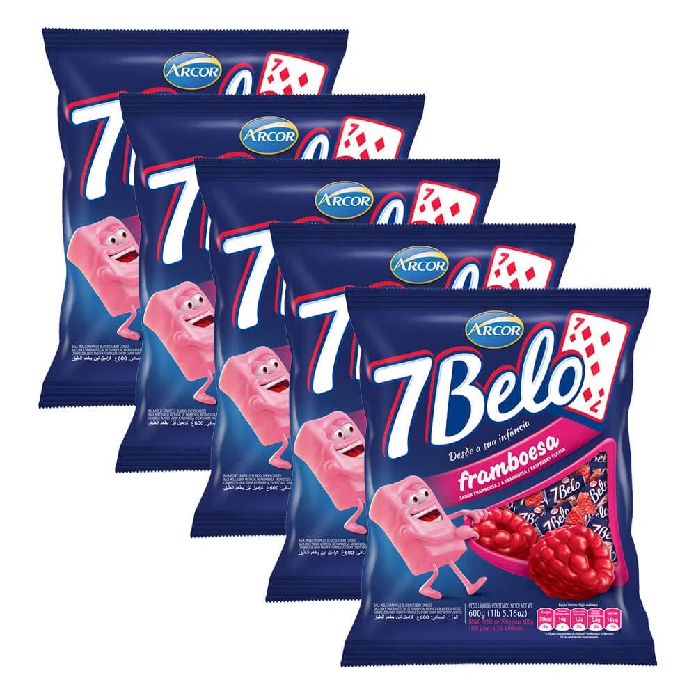 Bala 7 BELO FRAMBOESA (ARCOR)
