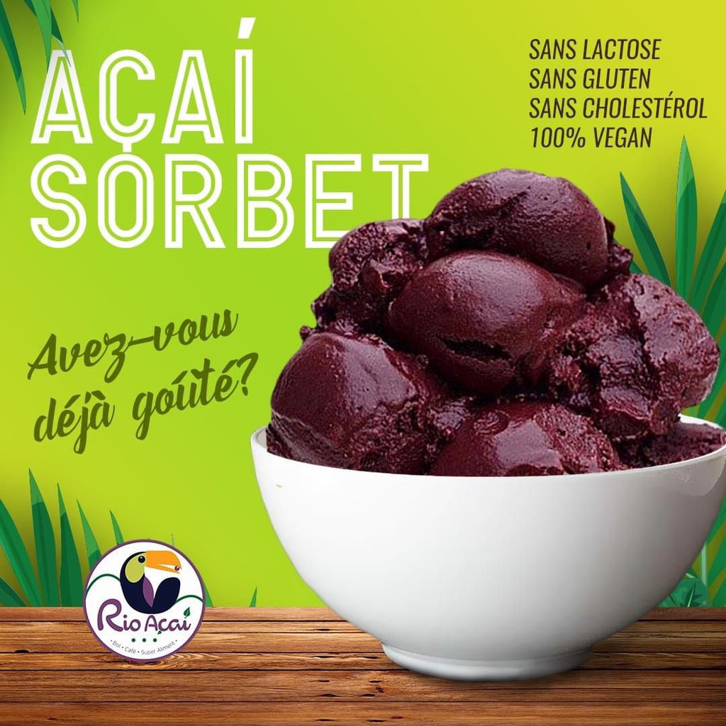 Açaí Sorbet - 1 Lt (RIO AÇAÍ)