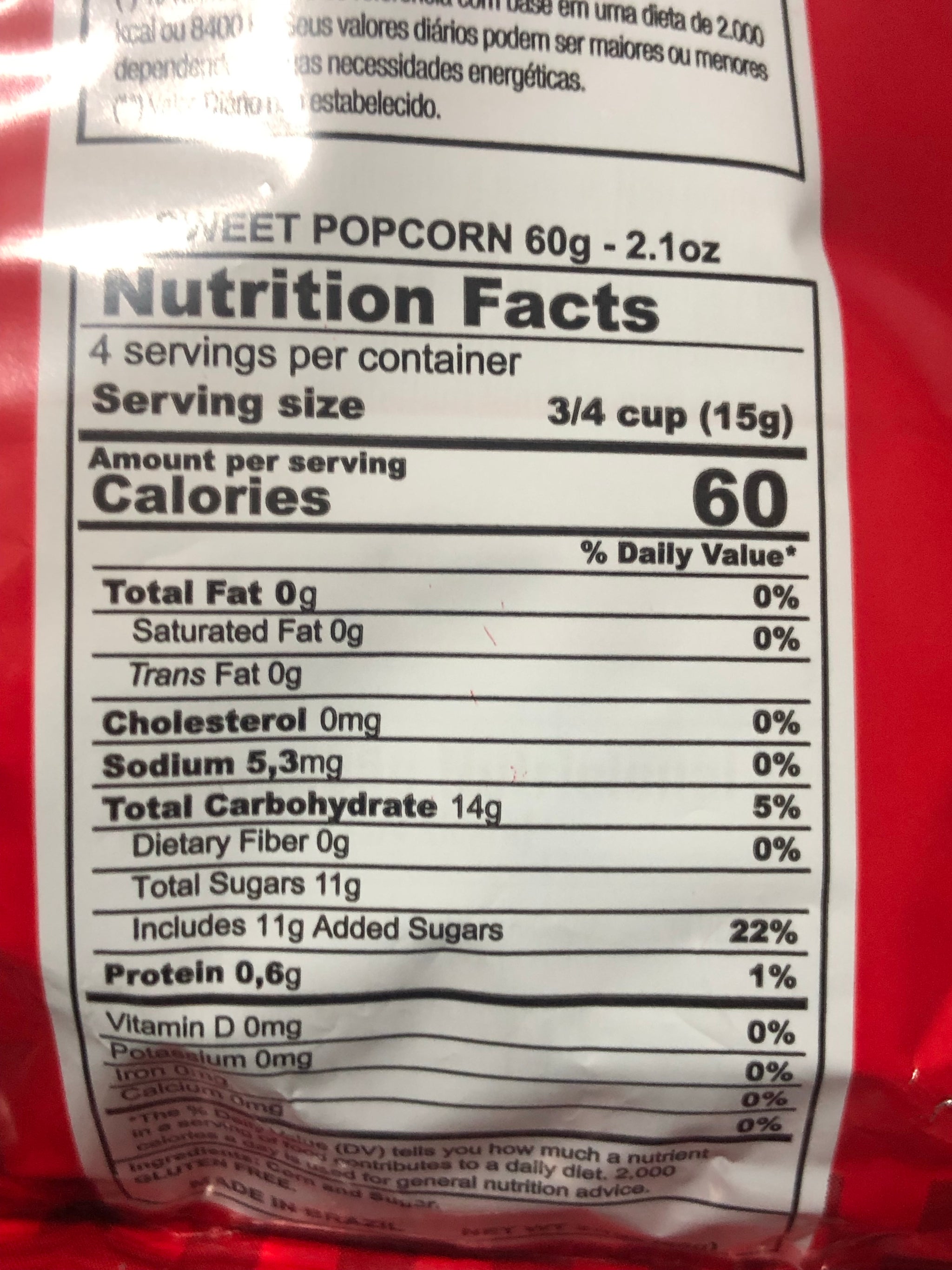 Pipoca Doce (VOVOZINHA)