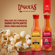 Molho de Pimenta Sabor tomate Seco (D'GOIAS)