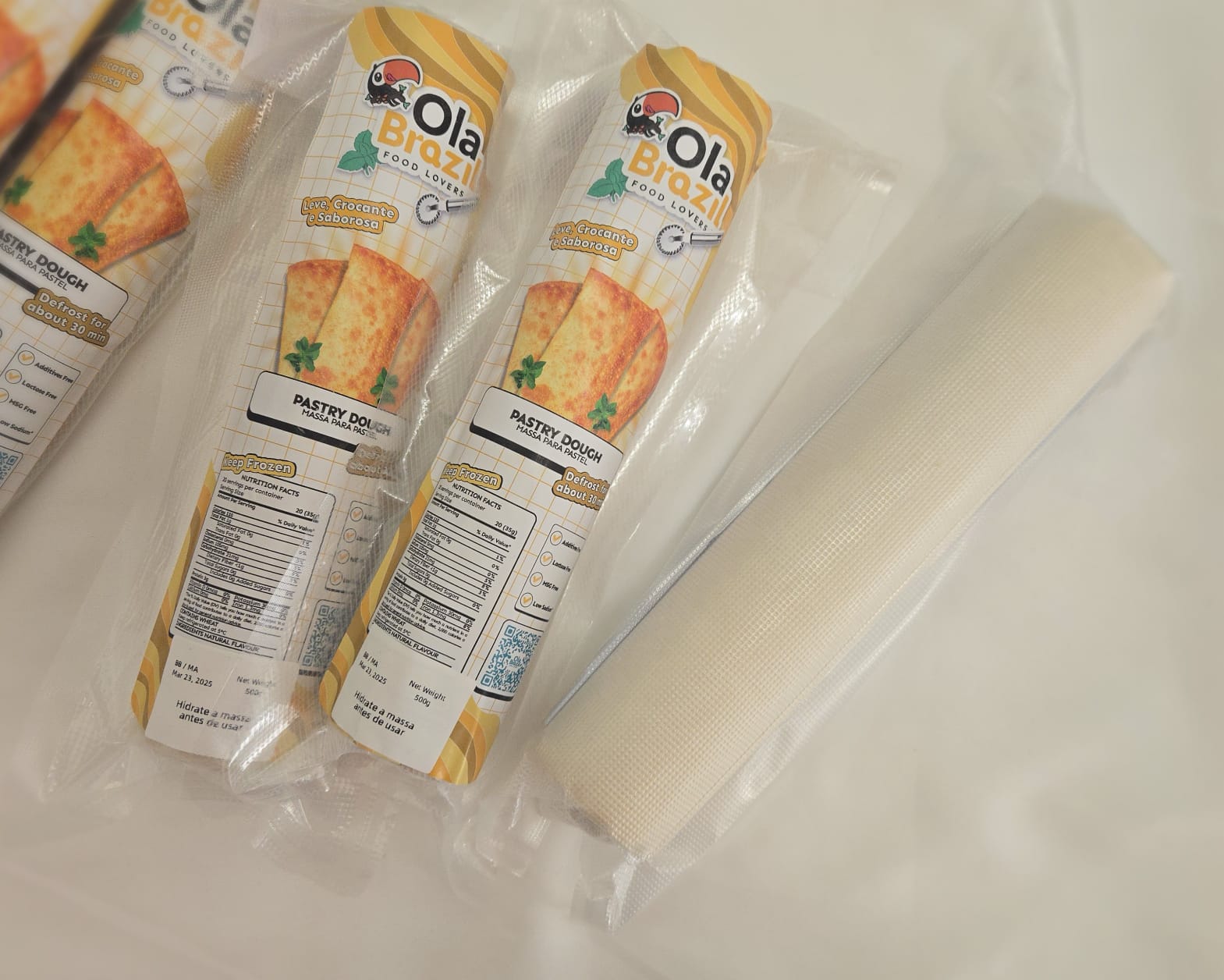 Massa de Pastel Congelada (OLA BRAZIL)