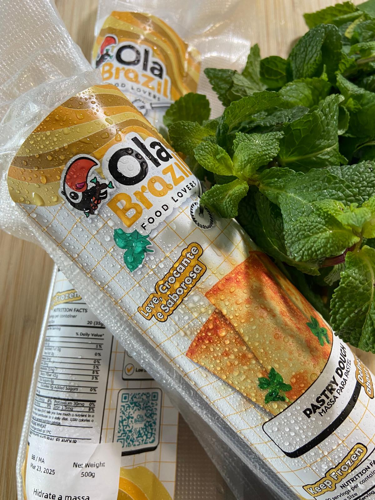 Massa de Pastel Congelada (OLA BRAZIL)