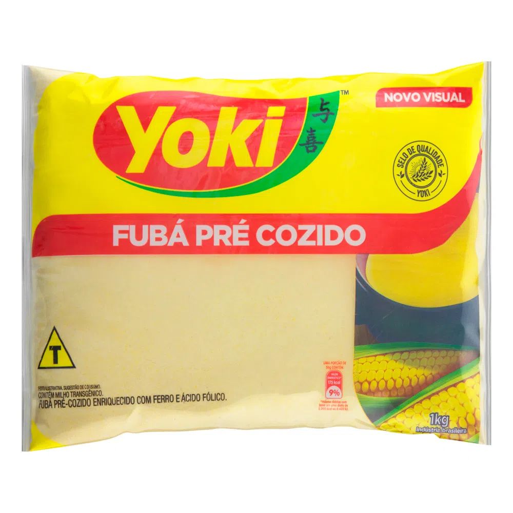 Fubá PRE COZIDO 1Kg (YOKI)