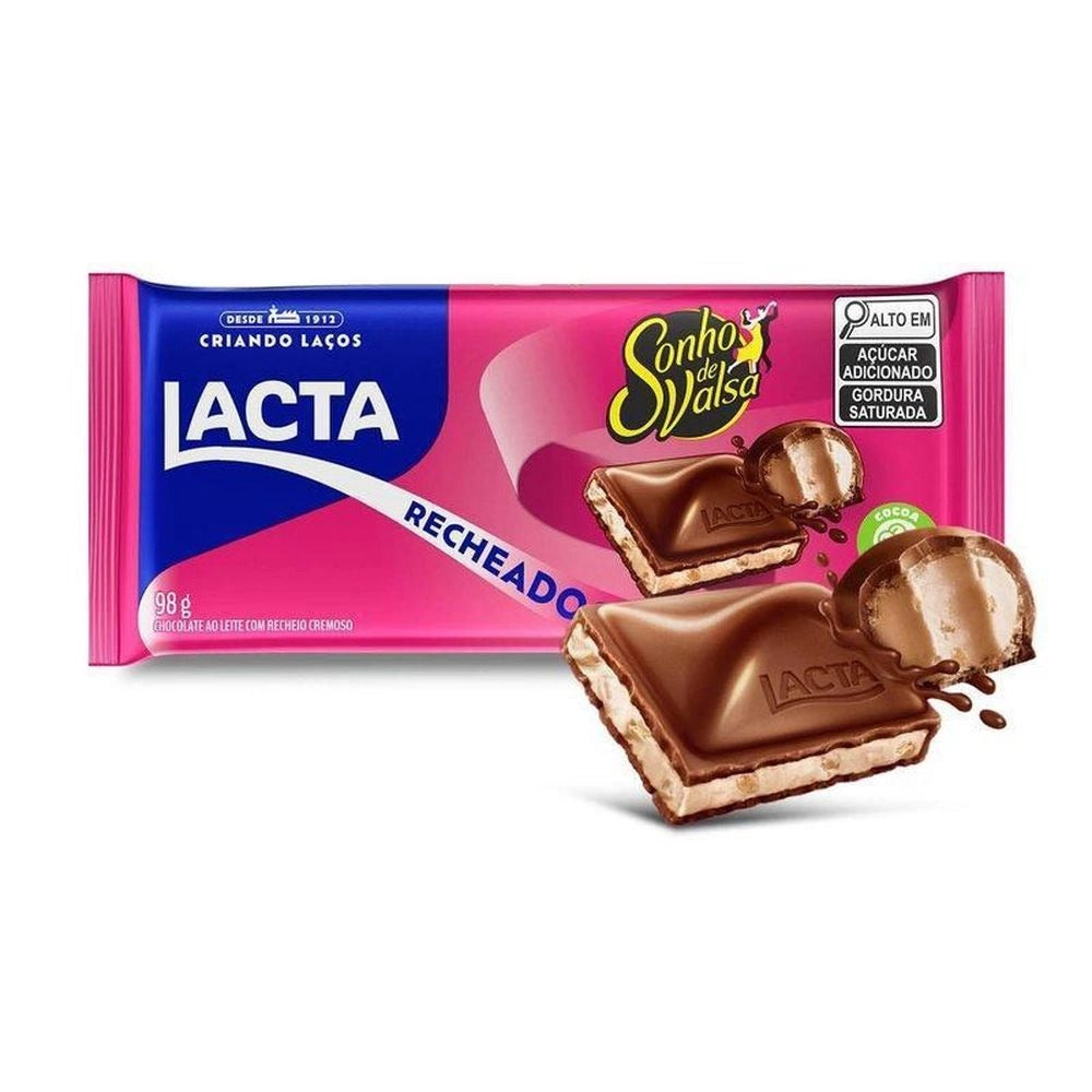 Barra de chocolate SONHO DE VALSA (LACTA)