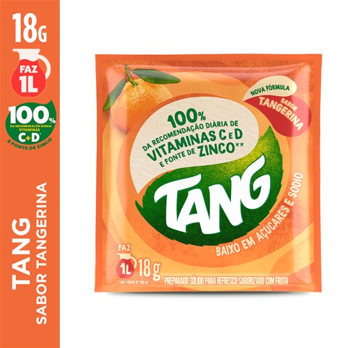 Sucos Tang Fonte de Zinco 18g (TANG)