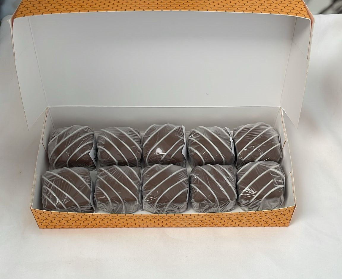 Caixa de Pão de Mel com Chocolate Belga - Congelado (Le Honey Cake)