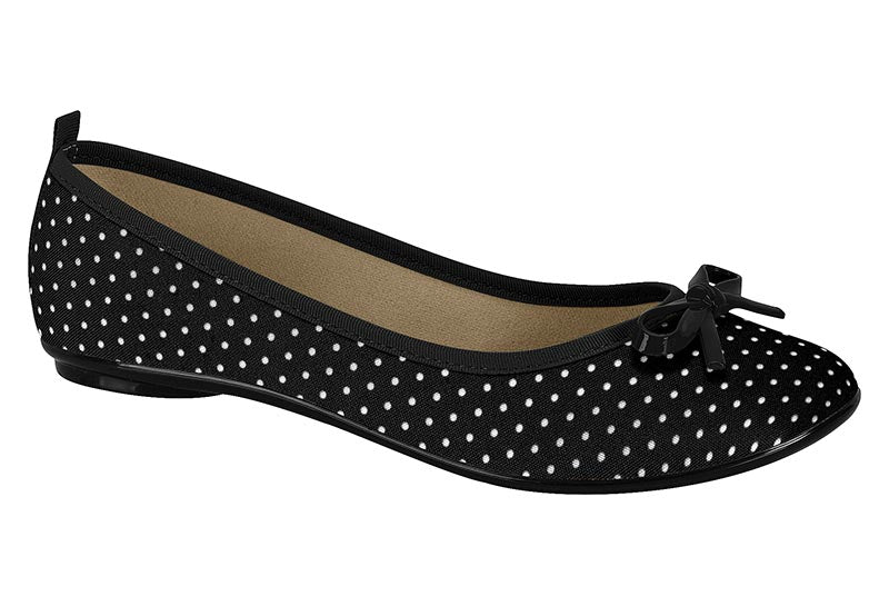 Dots Ballerina Black (MOLECA) - FINAL SALE