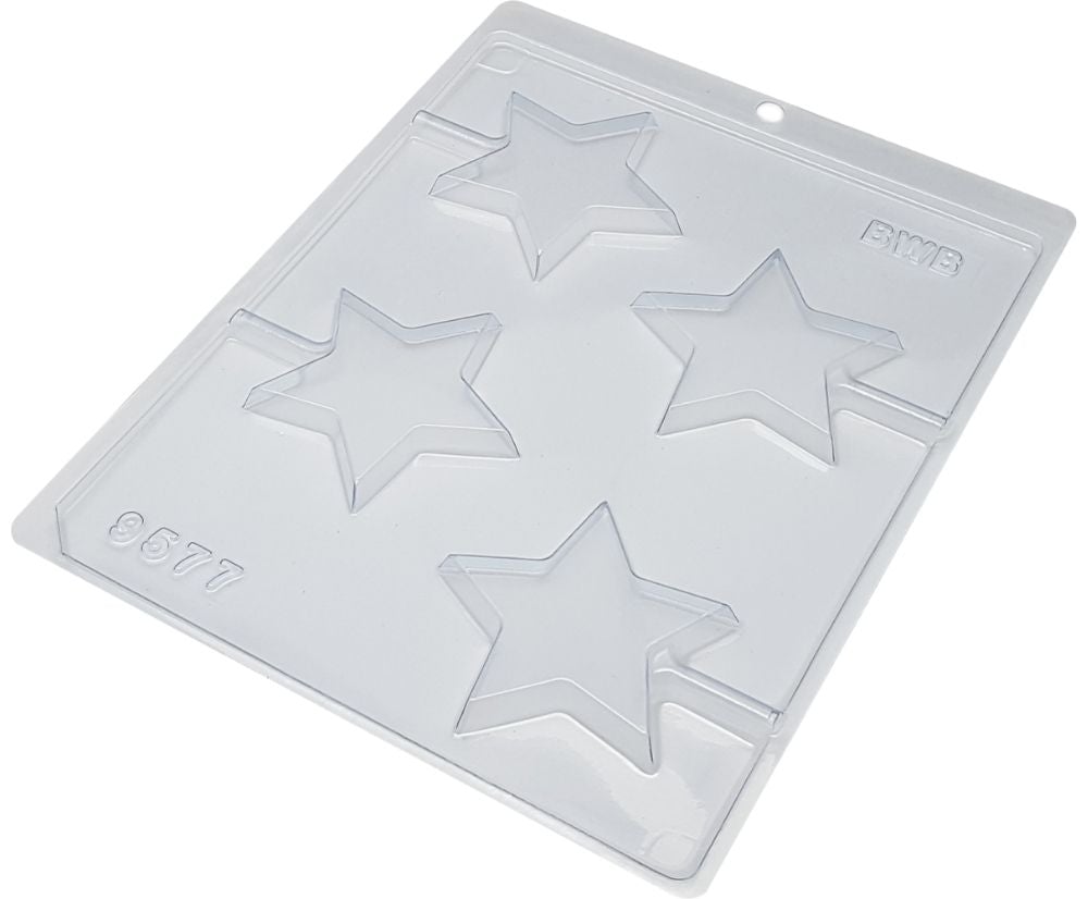 Acetate mold - Star lollipop | BWB 9577