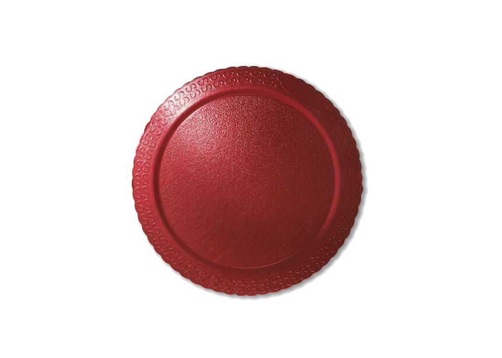 Cake board, moisture resistant - 28cm - Red - 1 pc | Ultrafest