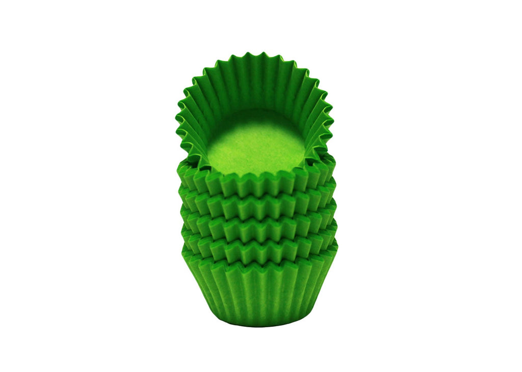 Candy cups, easy peel - Size 4 - Green | Ultrafest