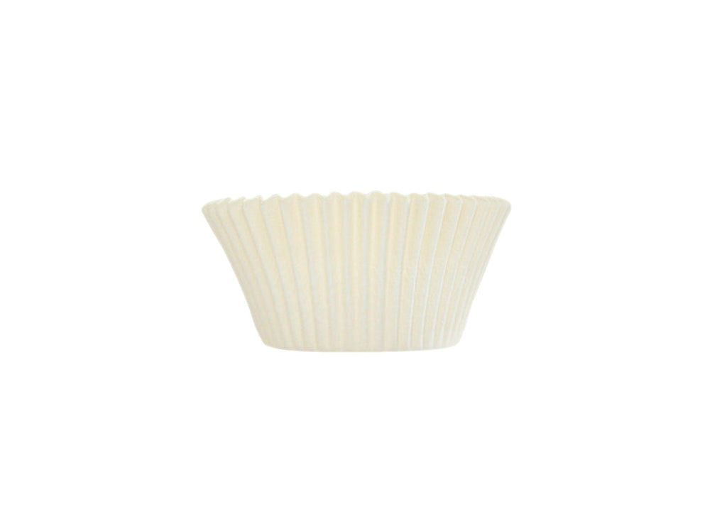 Cupcake baking cups, easy peel - White - 57 pcs | Ultrafest