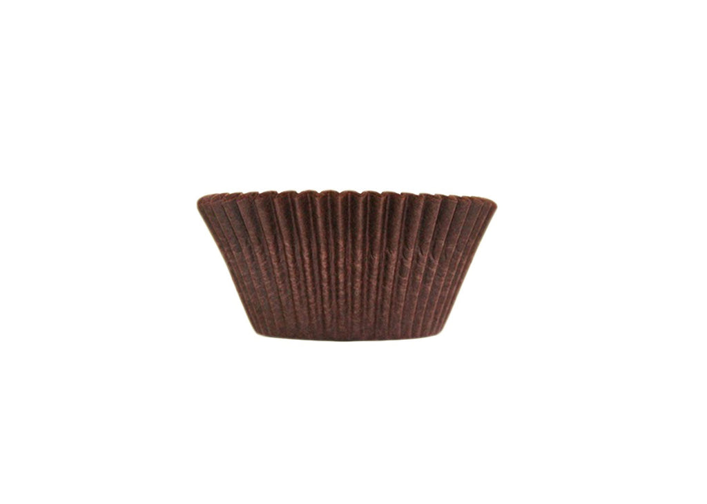 Cupcake baking cups, easy peel - Brown - 57 pcs | Ultrafest