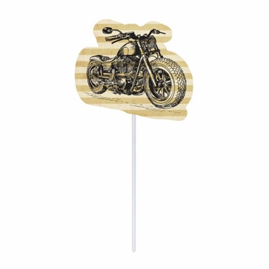 Cupcake toppers - Motorcycle - 10 pcs | Duster Festas