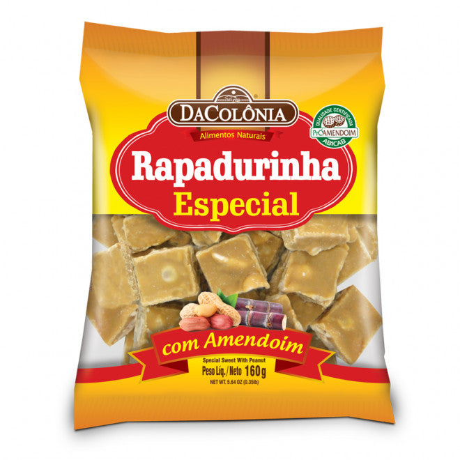 Rapadura com Amendoim  (DA COLONIA)