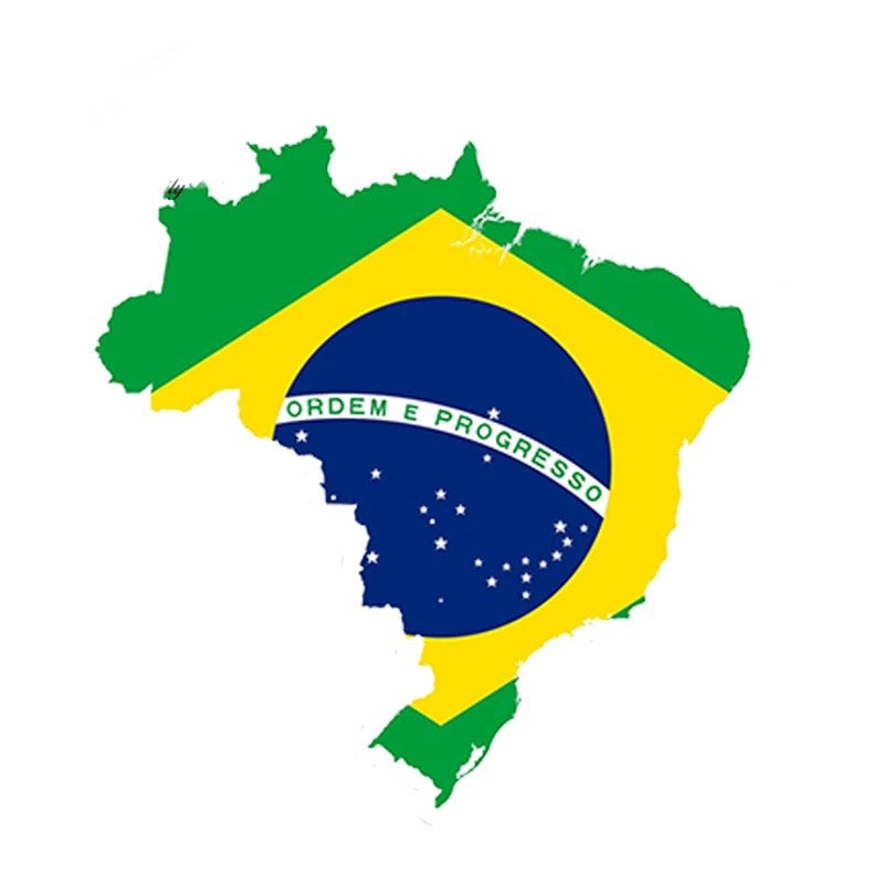 Adesivo do Brasil para Carro