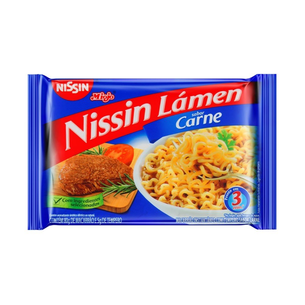 Miojo Nissim Lámem 80g (NISSIN)