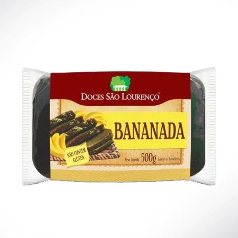 Doce de Banana Tablete/Bananada (SÃO LOURENÇO)