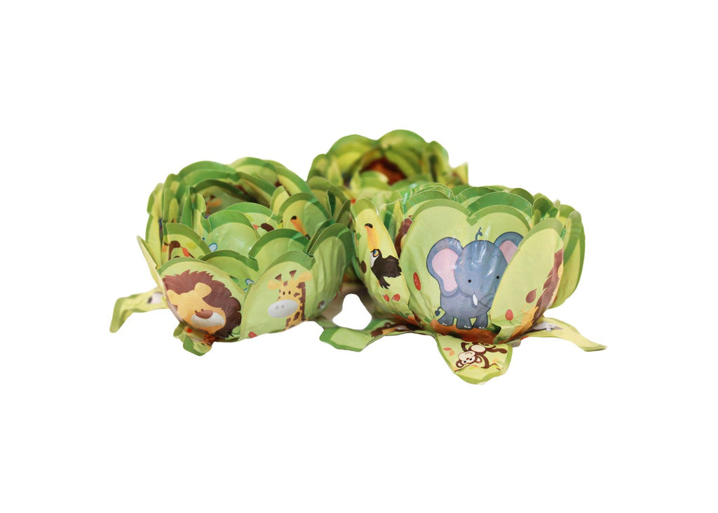 Truffle Wrapper - Forminha decorada para doces - Decora Doces - Safari